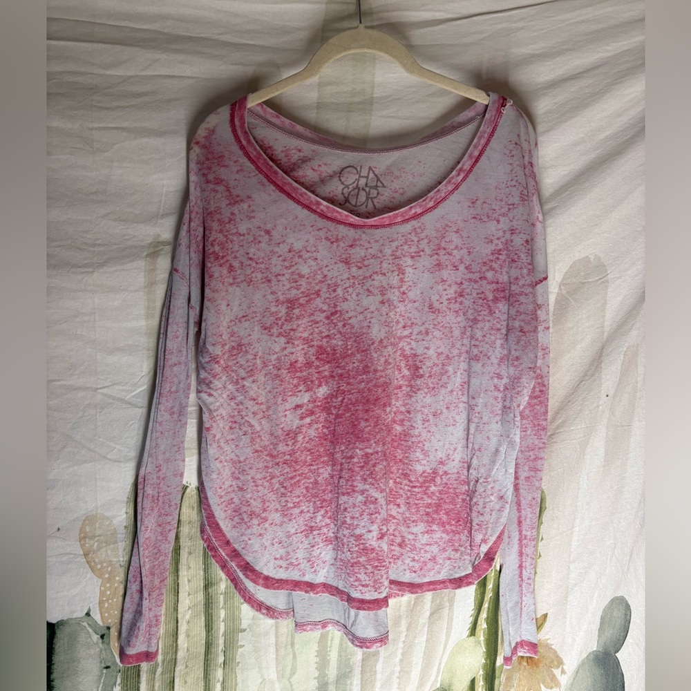 Chaser Long Sleebe Burnout Top 🌵 xs